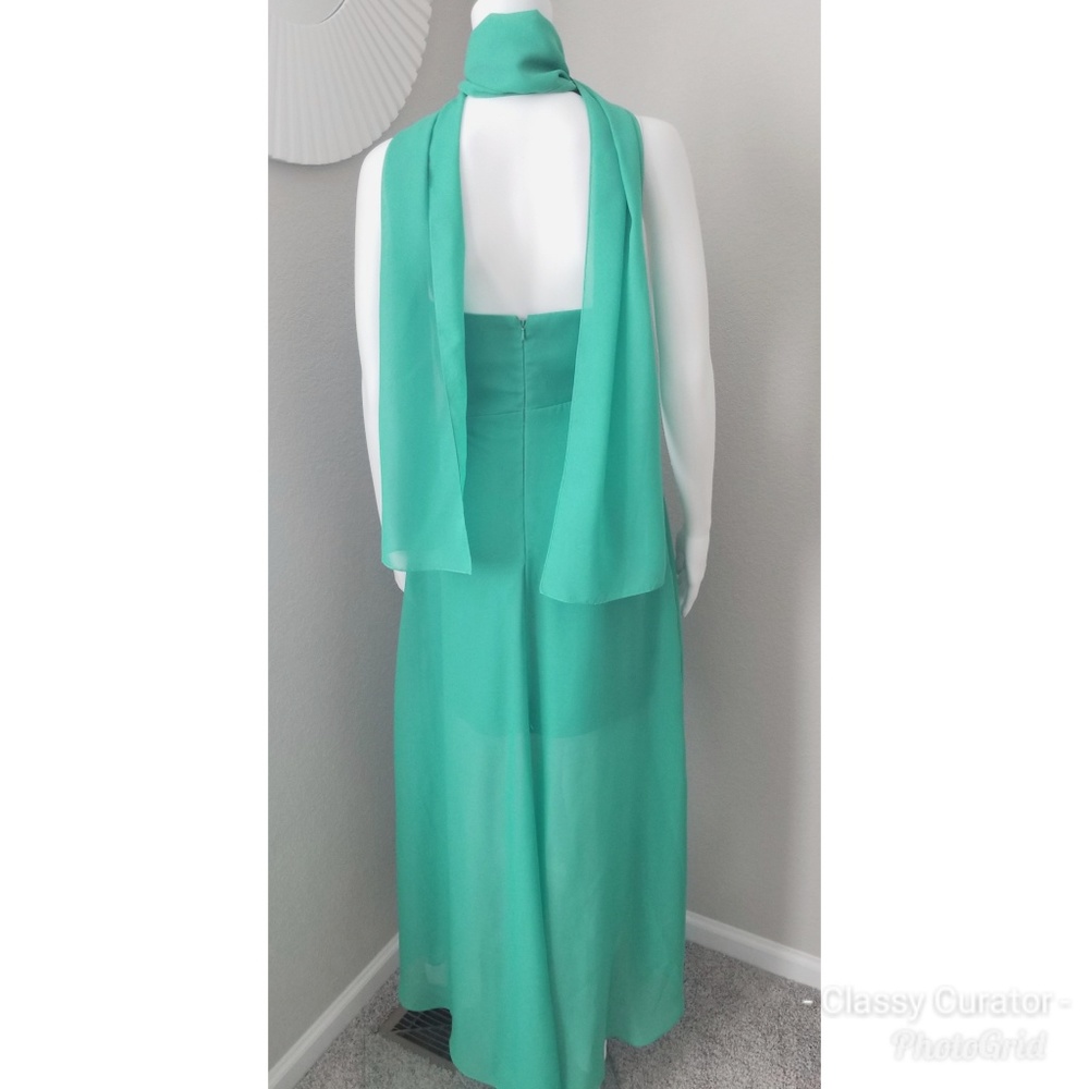 Beautiful asymmetrical layered strapless dress - Picture 2 of 6